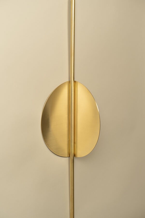 Wall Lamp Sconce in Brushed Brass